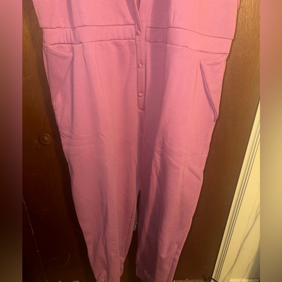 J BROOKS ARLEY SURPLICE BACK JUMPSUIT - OLD ROSE, 3XL - Picture 7 of 13